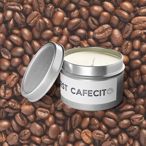 Coffee Lover Gift Candle Coffee Gift Coffee Candle Cafecito Gift Cafecore Gift Ideas Coffee Enthusiast Coffee Candle Gift For Friend