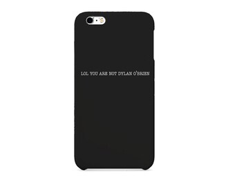 Dylan O'Brien Actor Role Thomas Teen Wolf 3D full-print Phone case for / iPhone / Huawei /Samsung Galaxy / Protective Case