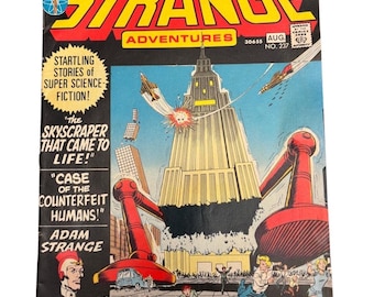 Strange Adventures Vol. 23 No. 237, 1972 The Skyscraper That Came To Life!