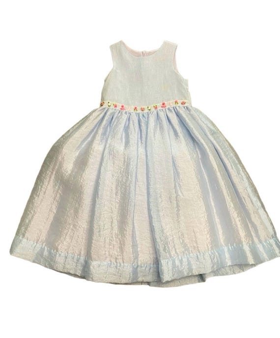 Vintage Jayne Copeland Baby Blue Girl’s Dress