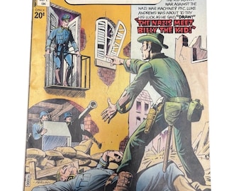 Charlton Comics RARE DOUBLE Cover  Fightin’ Army Vol.4 No. 105, 1972