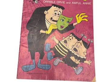 Gold Key The Little Monsters ‘Orrible Orvie and Awful Annie No. 13, 1964 “The Terrible Take-Over”