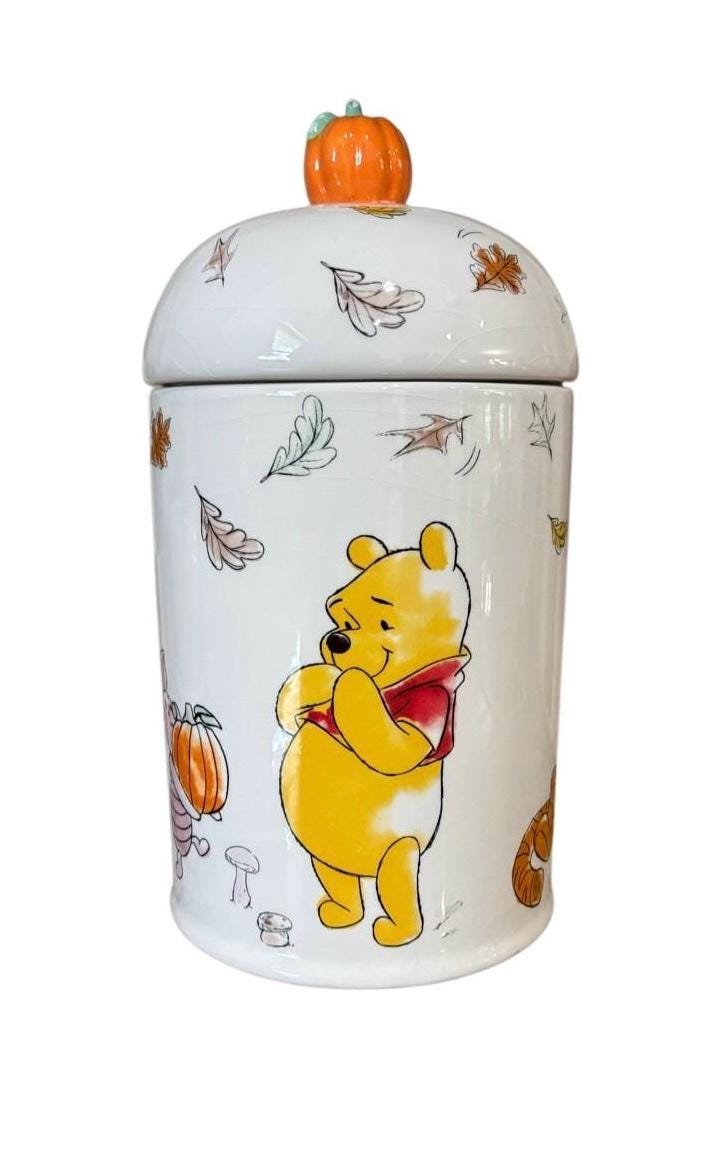 Vintage Winnie the Pooh Cookie Jar - Etsy