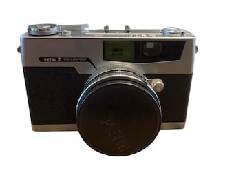 ペトリハーフ Orikkor 28mm F2.8 フィルムカメラ ケース付き カメラ