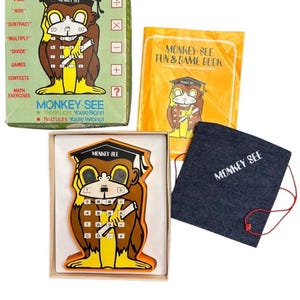 Monkey-See Learning Electronic Calculator Radio Shack Tandy Corp