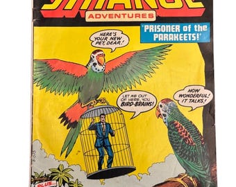 Strange Adventures “Prisoner Of The Parakeets!” No. 244 1973