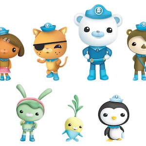 Octonauts Characters artwork
