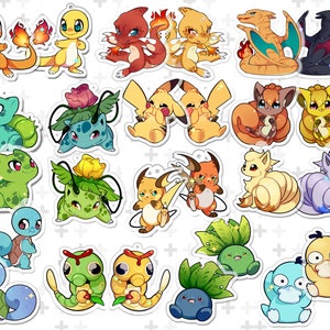 Ｐｏｋｅｍｏｎ CHARMS - Gen 1 Kanto-Mix