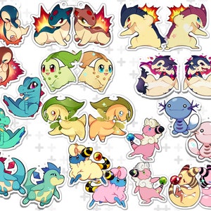 Ｐｏｋｅｍｏｎ CHARMS - Gen 2 Johto Mix