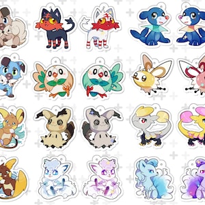 Ｐｏｋｅｍｏｎ CHARMS - Gen 7 Alola Mix