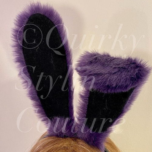 White Bunny Rabbit Ears and Tail Set Posable Cosplay Rabbit Etsy