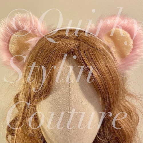 Bear Ears Chocolate Brown Otaku Lolita Rave Ear Headband Ewok - Etsy ...