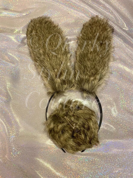 Bunny Ears Headband,realistic Animal Ears,cosplay Ears,brown Ears,yellow  Ears,white Ears,grey Ears,cosplay Costume Ears,cabbit Ears,lolita -   Canada