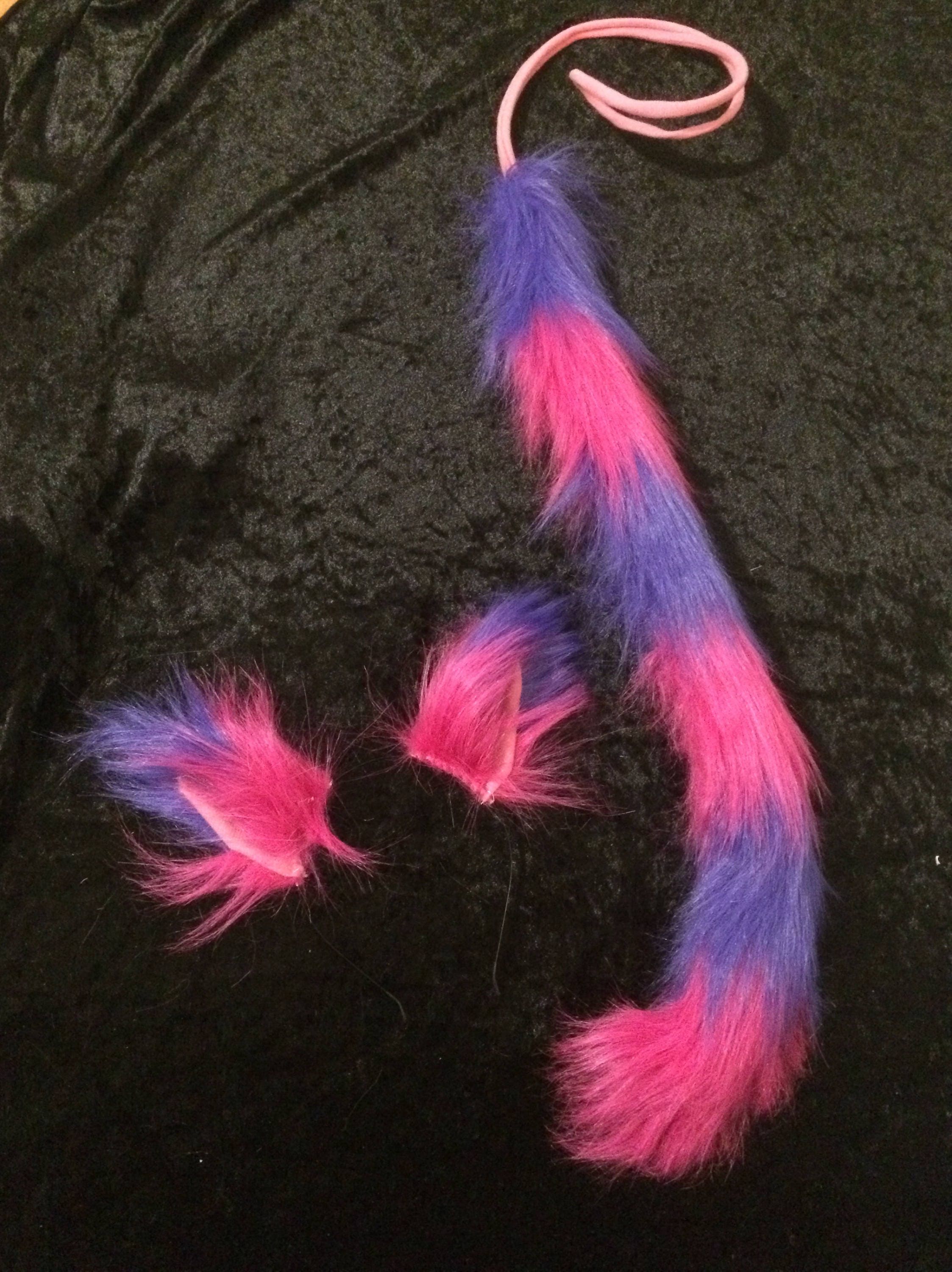 tail cosplay Cat ears and