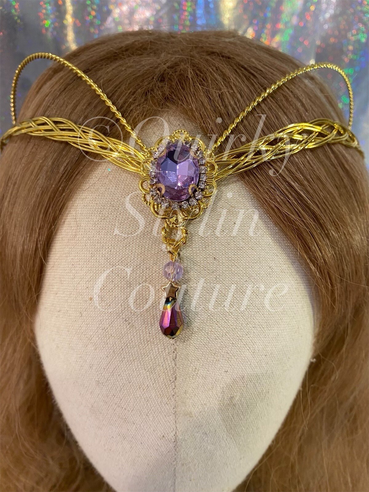 v shaped headpiece