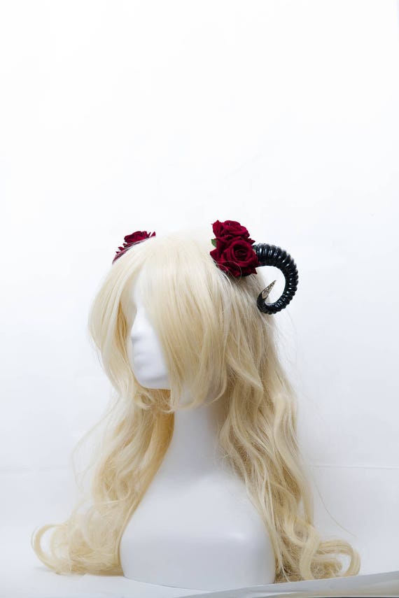 1 Paire De Pinces à Cheveux En Corne De Diable Pour Halloween, Cosplay