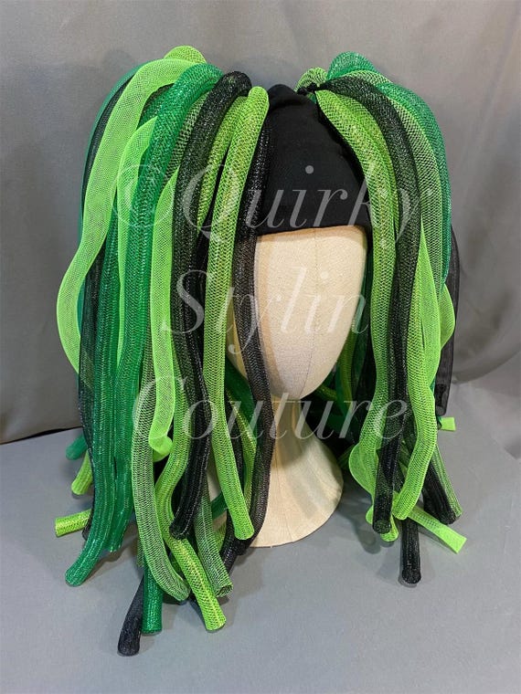 サイバーロックス ネオングリーン ライムブラック トキシック ゴシック