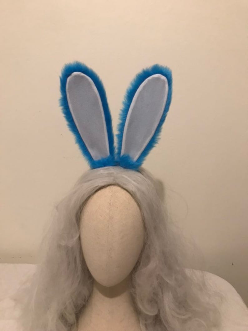 Hot High-quality Judy Hopps Rabbit Bunny plush Ears Tail Accessories