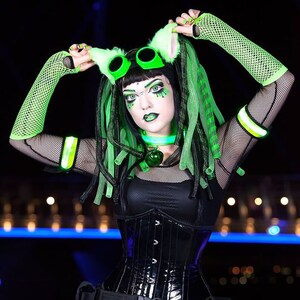 Leuchtende Seestern-Haarspange Mit LED – Meerjungfrau-Kopfschmuck Für Partys, Karneval, Festival