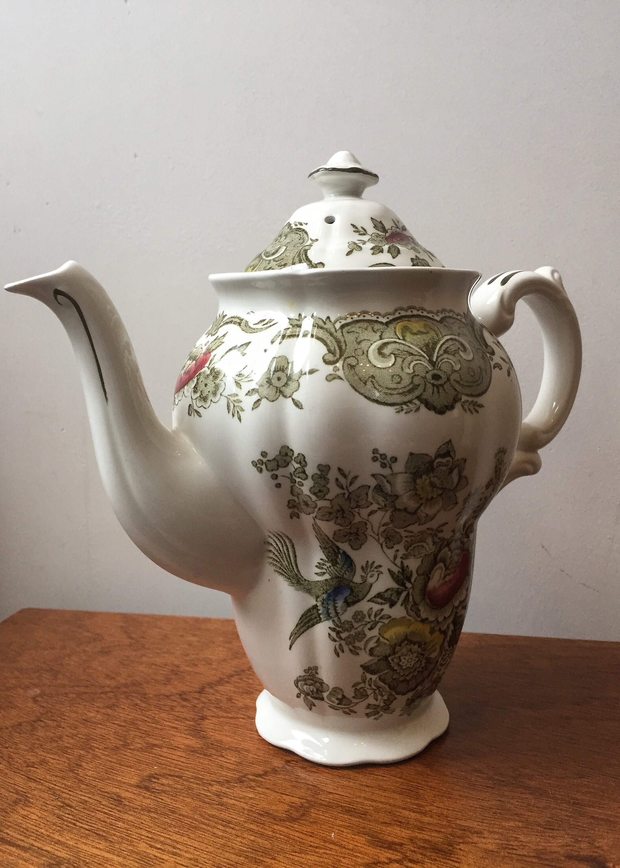 Antique tea pot Ridgeway Windsor 1976 English Etsy