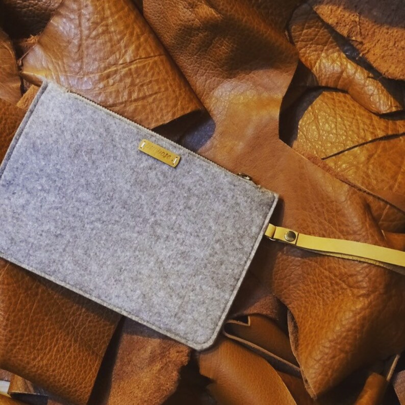 small purse with wrist strap