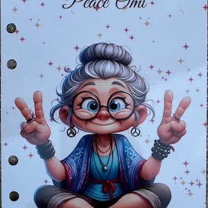 A6 Jahres Challenge foliert  "Peace Omi’s" Teil 1, Artikel-Nr. 00209