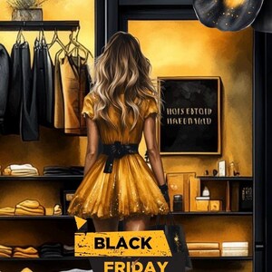 Black Friday A7  3er Klappkarte Matt  Foliert   Artikel-Nr. 00434
