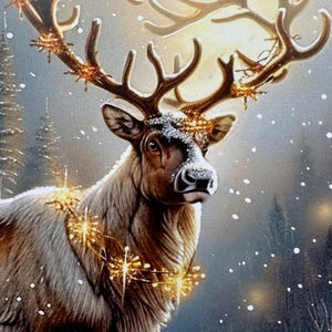 A6 2er Klappkarte Adventskalender Sparer Hirsch Winterlandschaft zum  Rubbeln  Für  jeden Tag ein Feld auf Rubbeln    Artikel-Nr. 00215