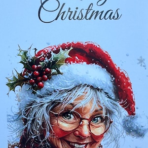 A6  3er Klappkarte Merry Christmas zum  Rubbeln Losen  Würfeln mit einem Großem Bingo Artikel-Nr. 00187