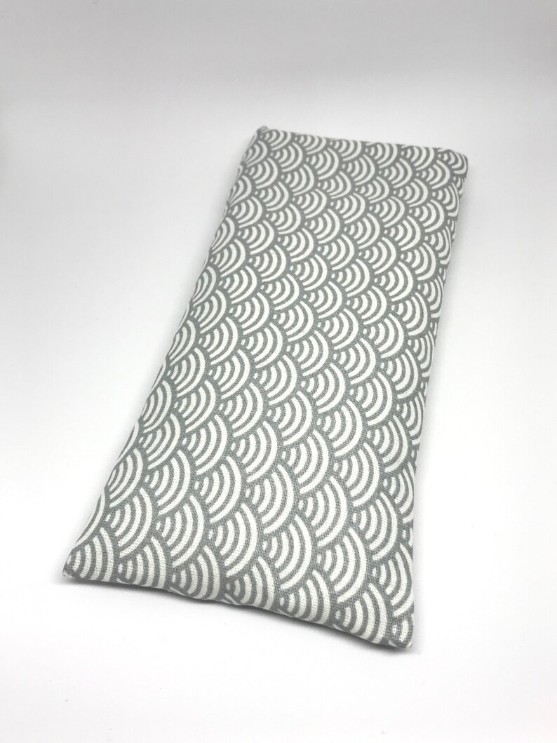 Grey Wave Yoga Eye Pillow Etsy