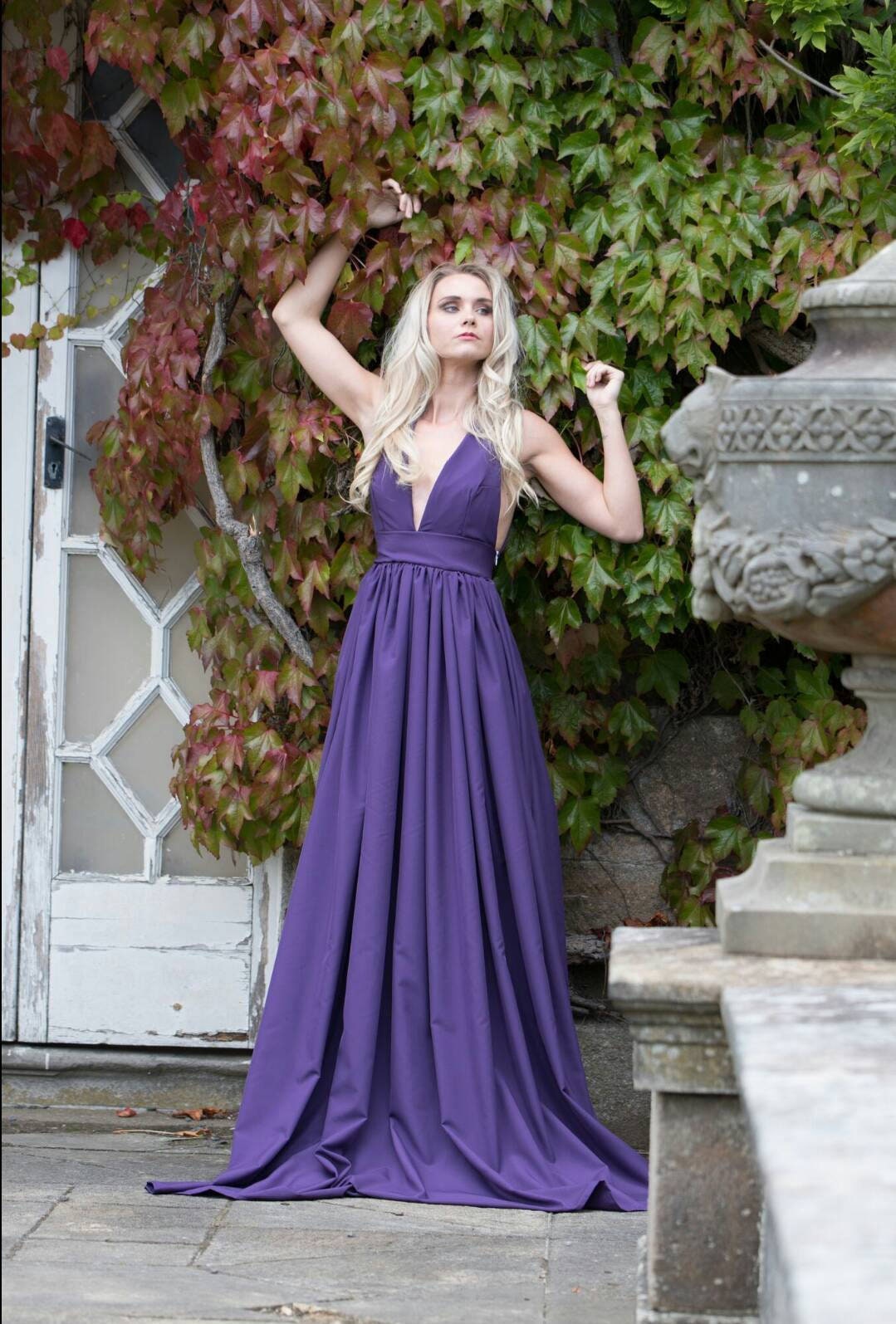 Floor Length Aline Princess Gown Dress 