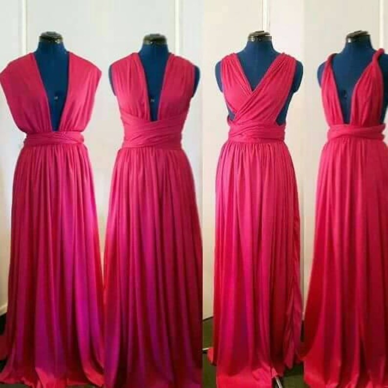 infinity dress knee length