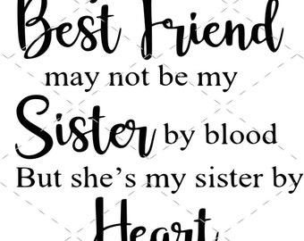 Download Friend Sister Svg Etsy