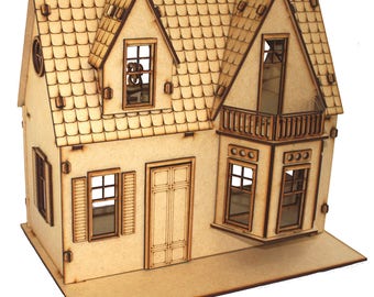 mdf dollhouse kits
