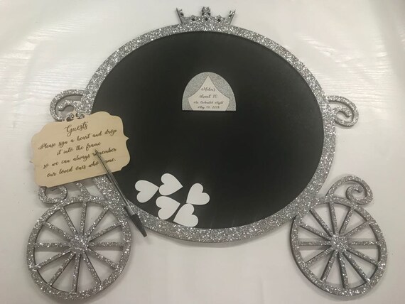 Disney Themed Princess Cinderella Pumpkin Carriage 125 Heart Etsy