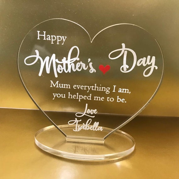 happy mothers day plaque