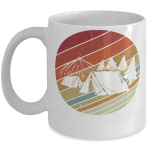 70s Style Camp Mug - Etsy