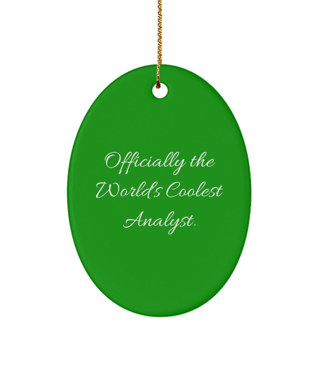 Epic Analyst Gifts, Officially the World's Coolest Analyst, Birthday