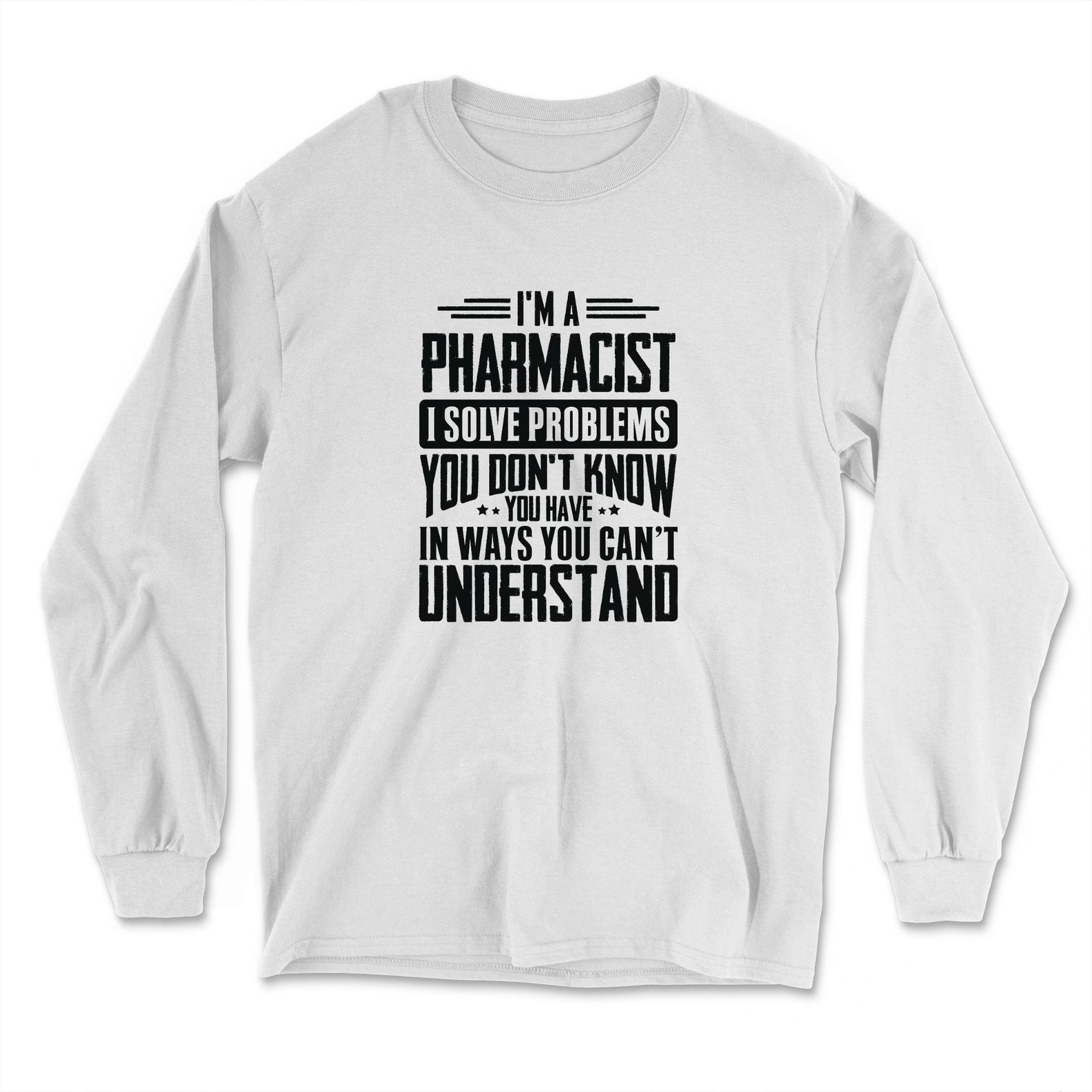 Pharmacist Shirt I Solve Problems You Have Funny Gift Tee | Etsy