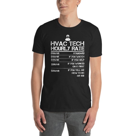 HVAC Repair Rates T-Shirt HVAC Repair Rates T-Shirt