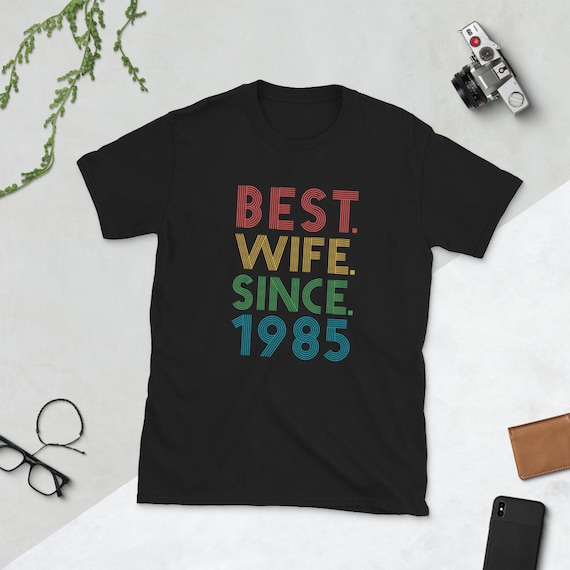 34th Wedding Anniversary Gifts Best Husband Since 1985 Shirt 34th Wedding Anniversary Gifts Best Husband Since 1985 Shirt