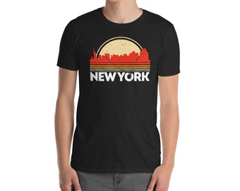 Classic Retro New York City Shirt, NYC Skyline Shirt