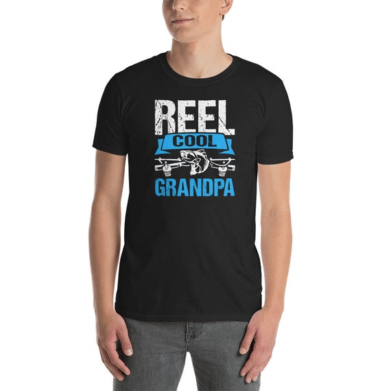 Reel Cool Grandpa Gifts From Daughter Funny Fishing Shirt 