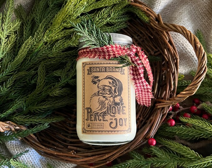 Spiked Eggnog Primitive Candleprimitive Candleantique Candleprimitive