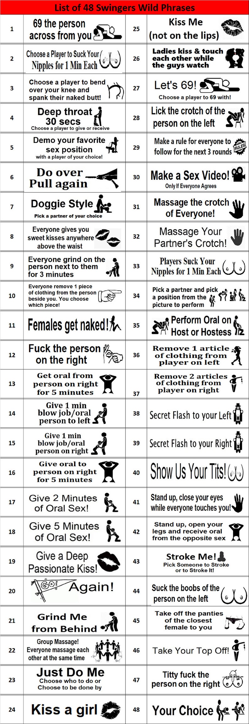 Swinger Lifestyle Sex Party Game Swingers Pineapple Sex Toys Etsy 