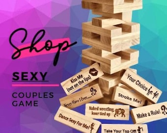 Husband & Wife Gift - Naughty Sex Game - Couples Sex Toy - Perfect Gift for Couple - Date Night Idea