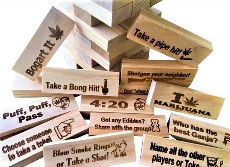 Marijuana Smoking Game Weed Game Perfect Pothead Gift Etsy