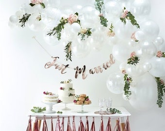 White Balloon Garland, Balloon Arch Kit, White Balloons, Balloon Cloud Kit, Wedding Balloons, Birthday, Baby, Gift, One, DIY Balloons