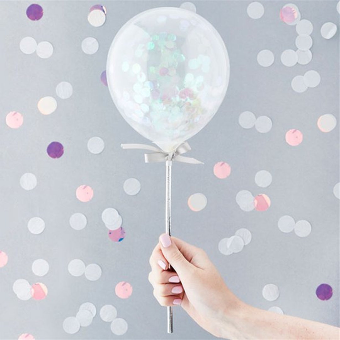 1cm Round Paper Confetti DIY Birthday Baby Shower Wedding Party Glitter  Decor White Paper