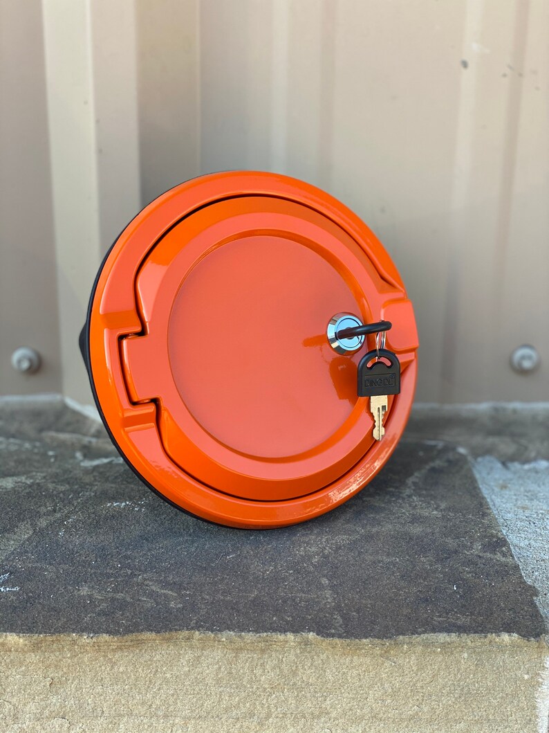 Locking Fuel Door for Jeep Wrangler JL Gas Cap Cover Etsy